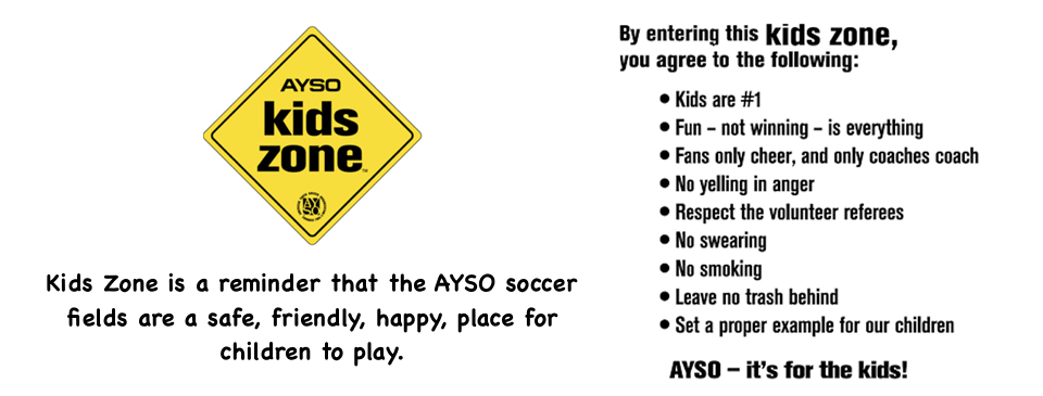 AYSO Kids Zone