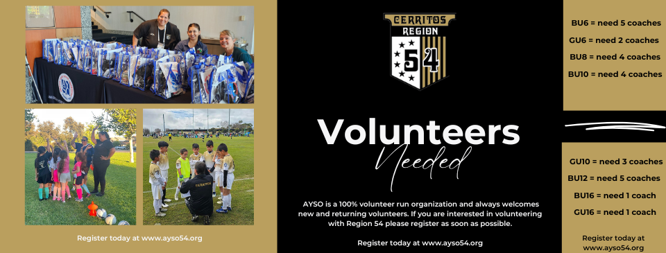 Volunteers Needed