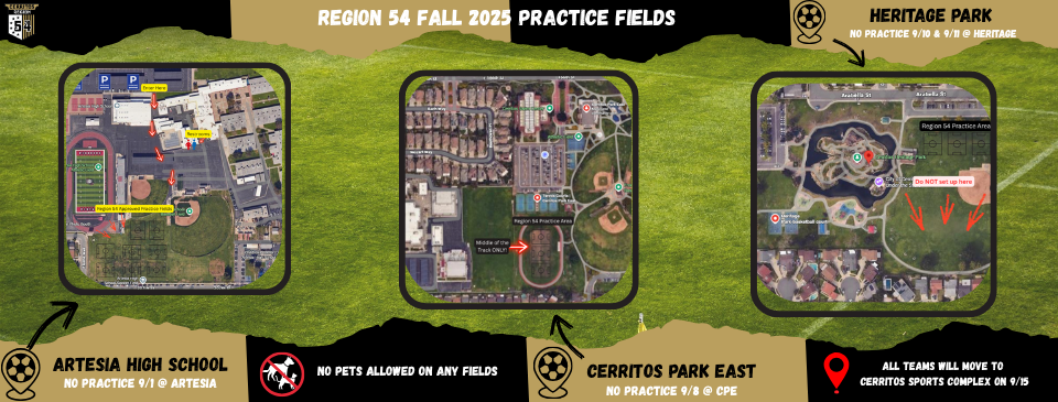 Practice Fields