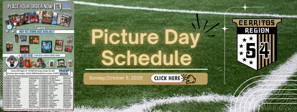 Picture Day Schedule 