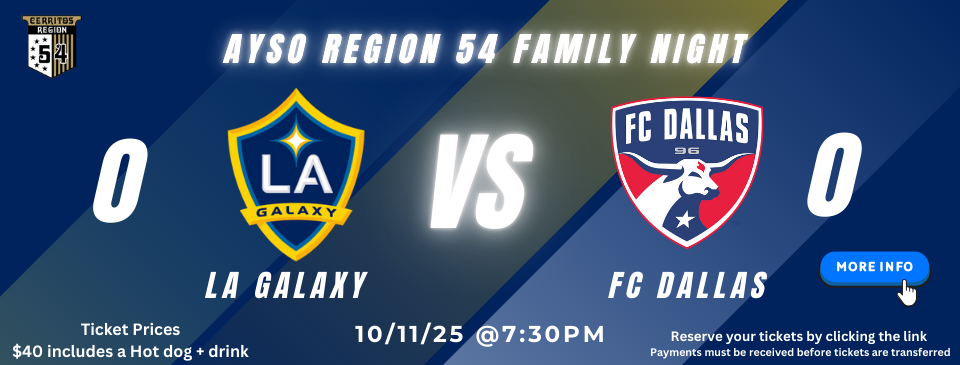 LA GALAXY FAMILY NIGHT 